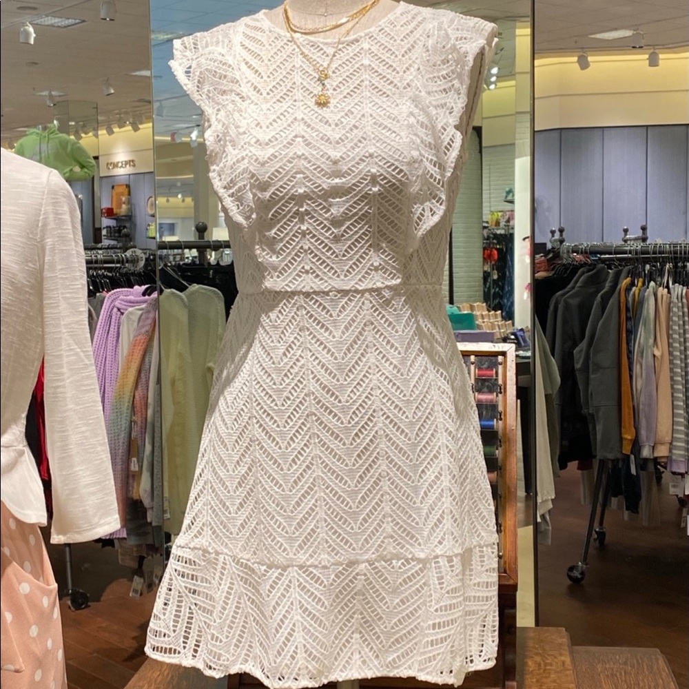White Crystal Doll Dress